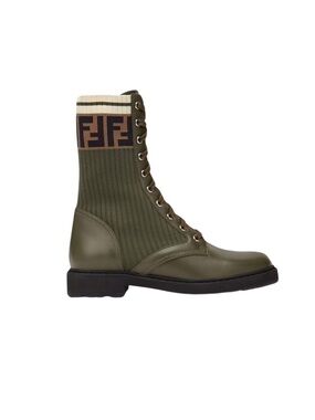 Fendi Rockoko Combat Boots